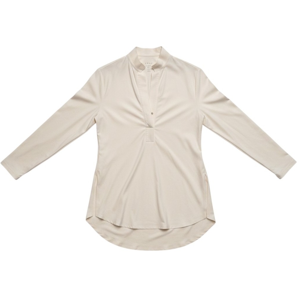 ADAY Women Something Borrowed Shirt S Ivory Cream Sustainable Technical Tunic